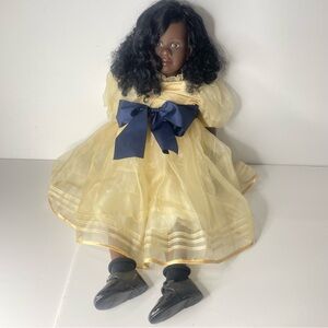 Ruth Treffeisen Classic 29" Black ARTIST DOLL  " AIMEE "  1996 African American